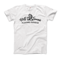 Biff Tannen's Pleasure Paradise Dusted Logo - Back to the Future T-Shirt-0
