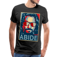 Big Lebowski Abide, Hope Style T-Shirt-1