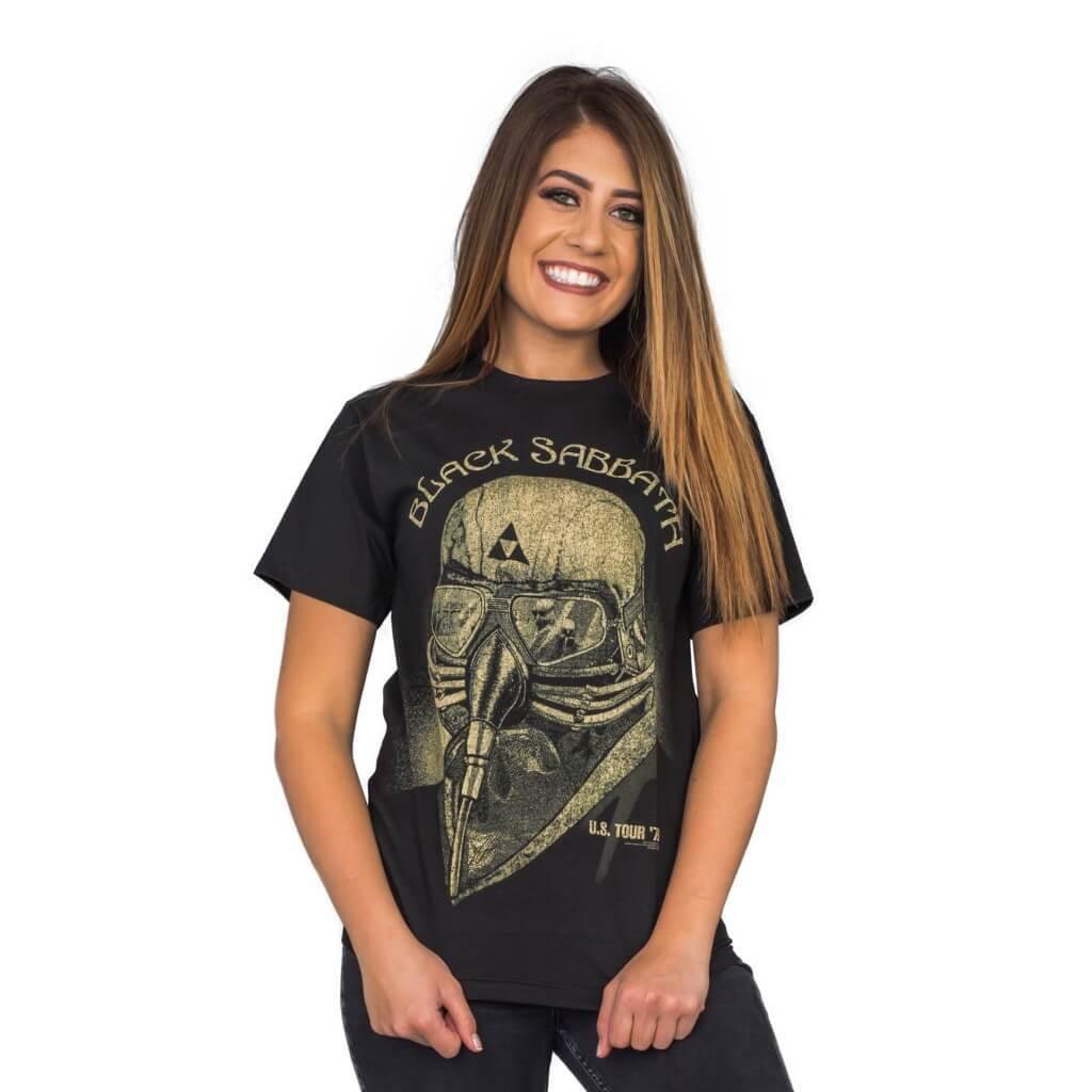 Black Sabbath 1978 U.S. Tour Death Mask T-Shirt
