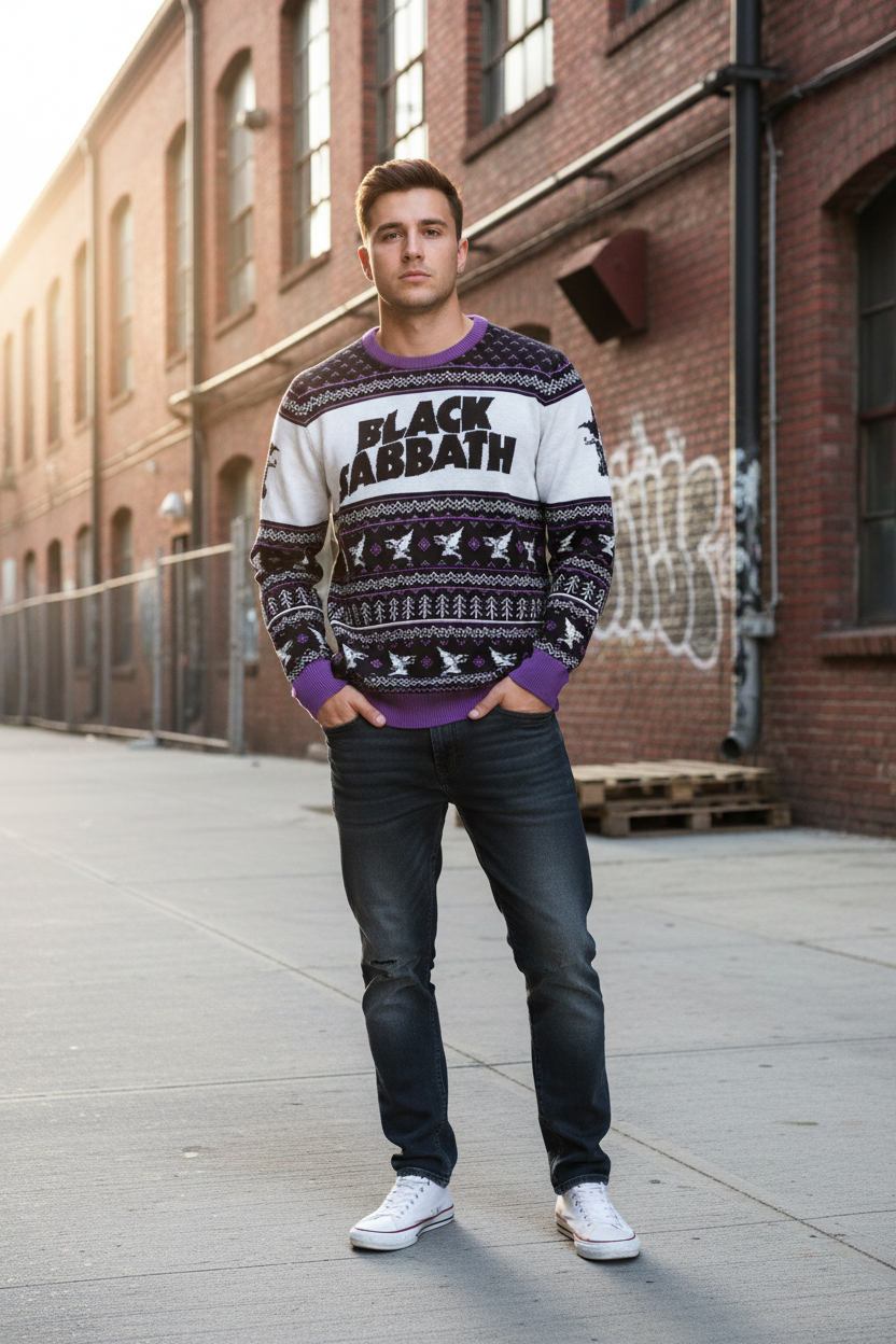 Black Sabbath Sweater - Urban Street Style