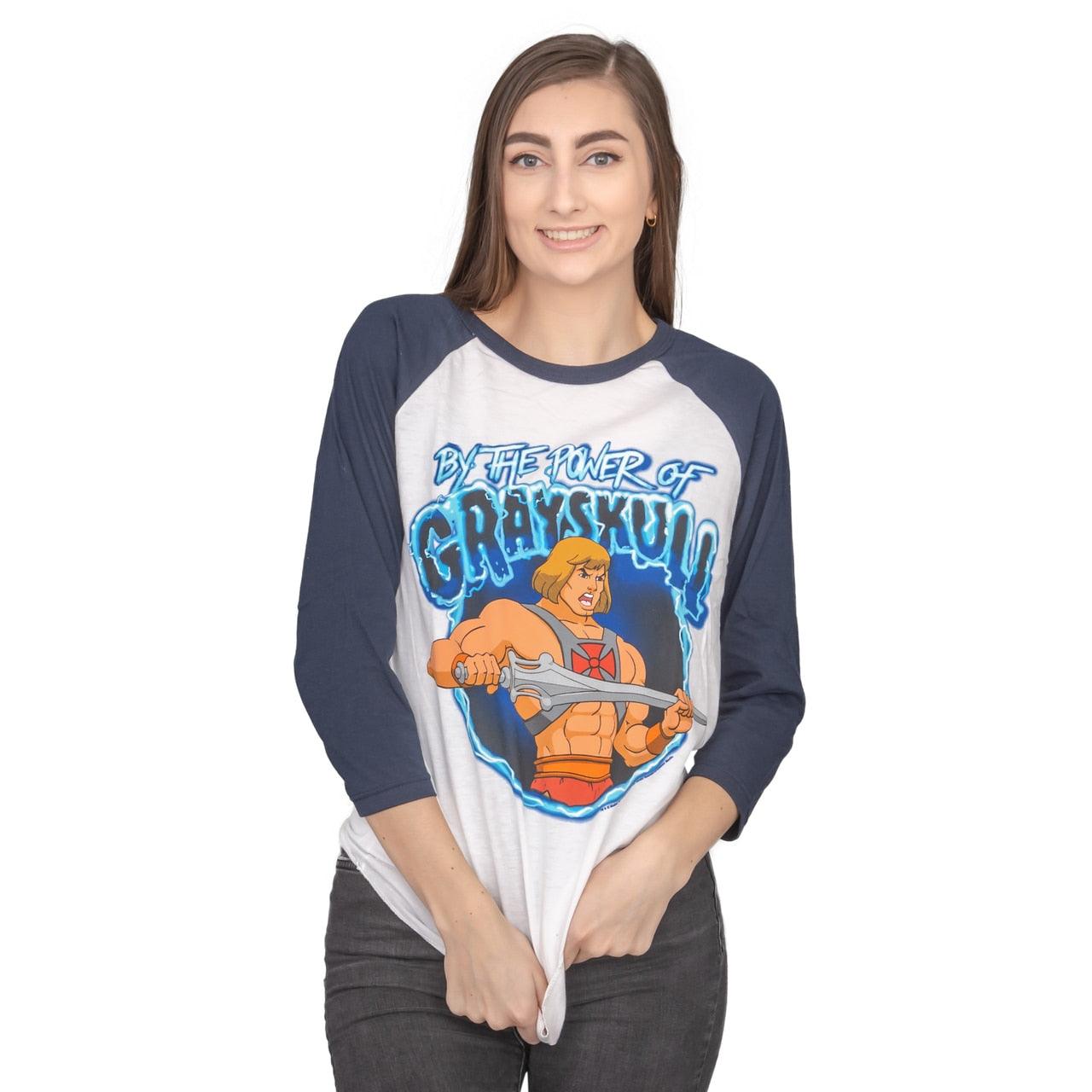 By the Power of Grayskull Raglan T-Shirt