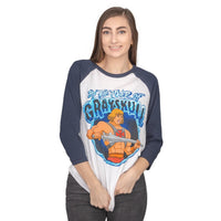 By the Power of Grayskull Raglan T-Shirt