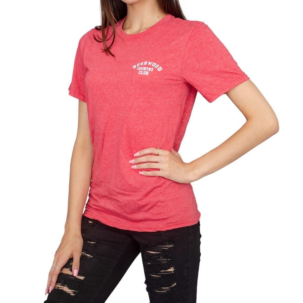 Caddyshack Bushwood Country Club Heather Red T-shirt