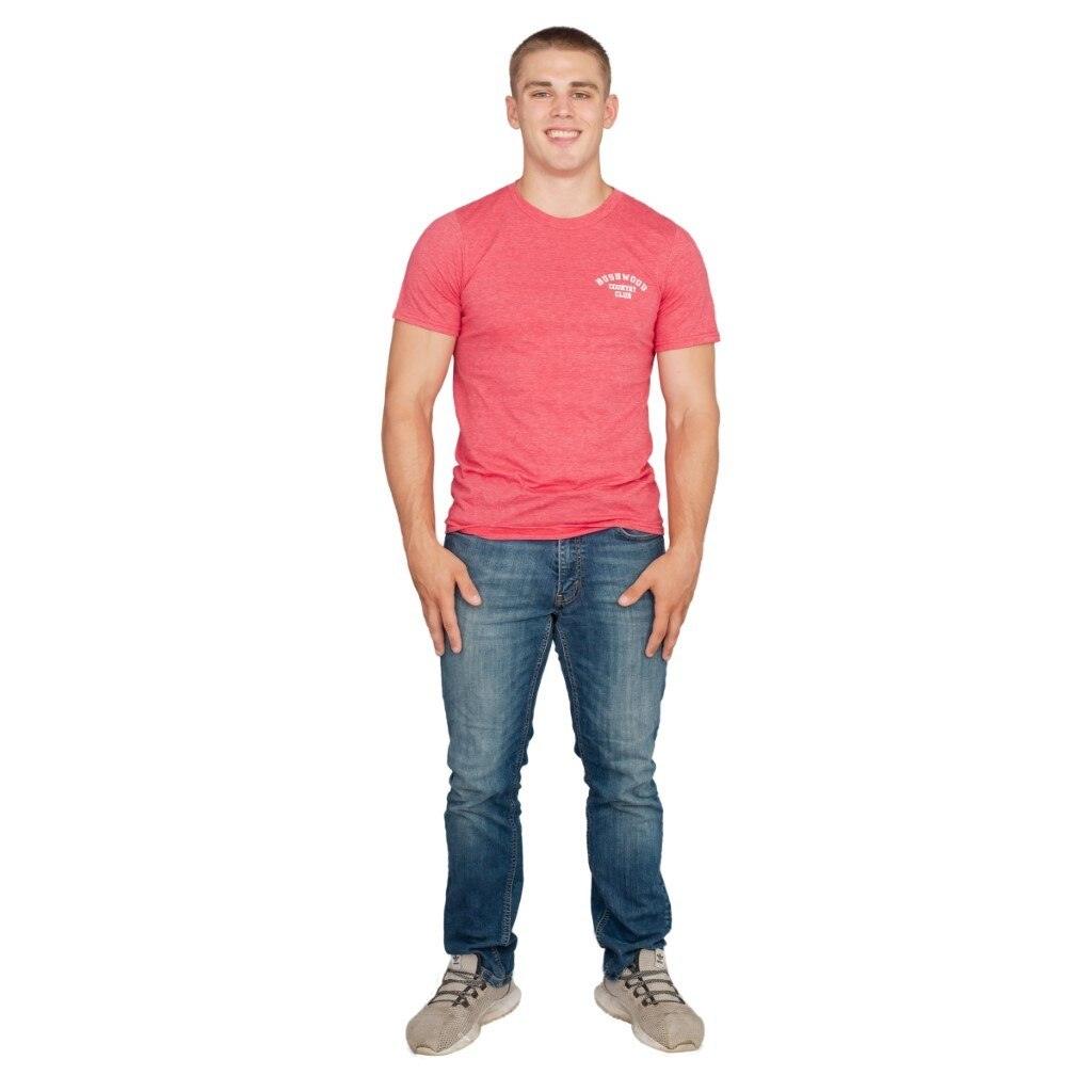 Caddyshack Bushwood Country Club Heather Red T-shirt