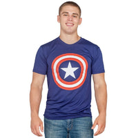 Captain America Shield Performance T-Shirt