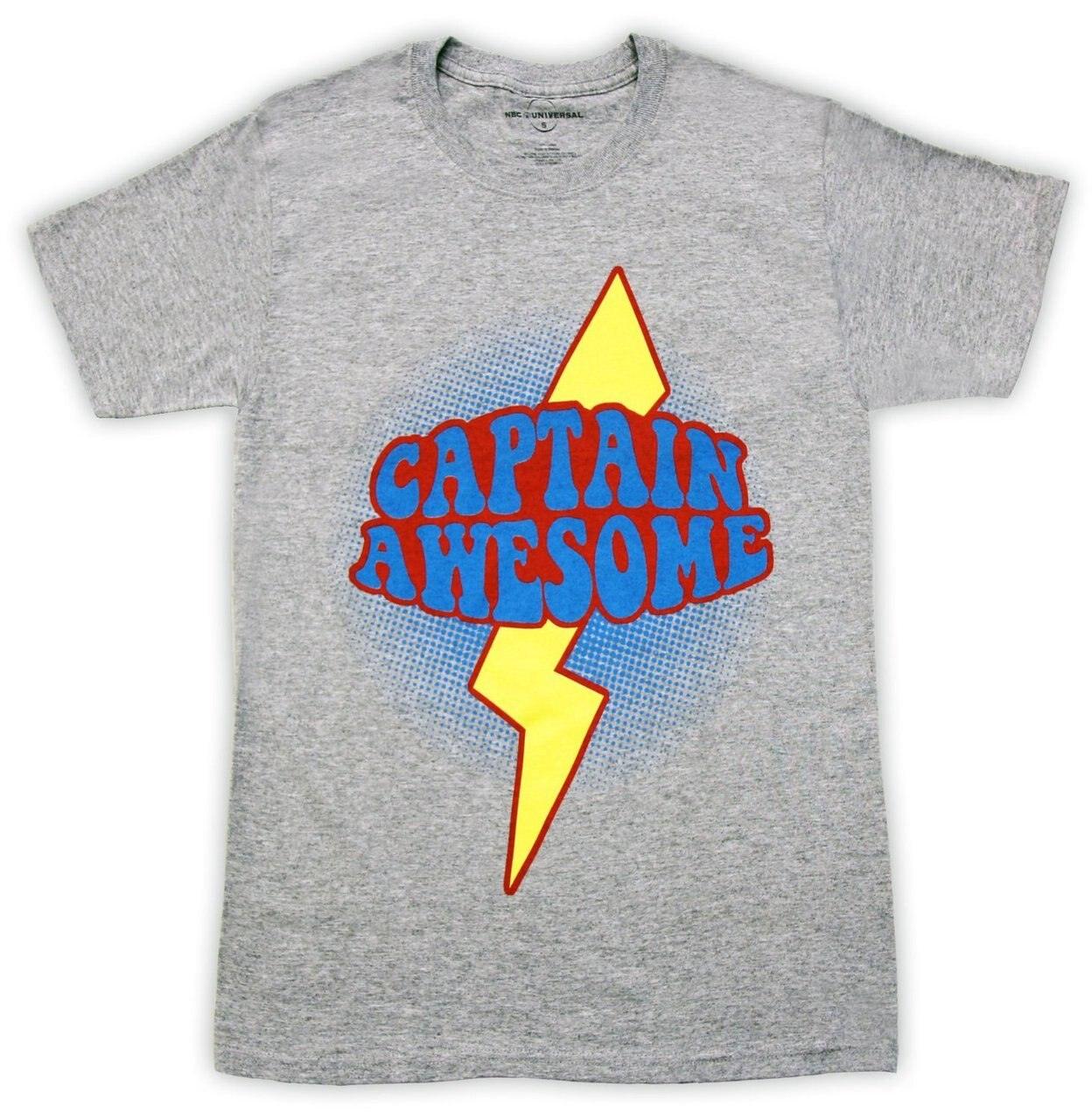 Chuck Devon Captain Awesome Woodcomb T-Shirt