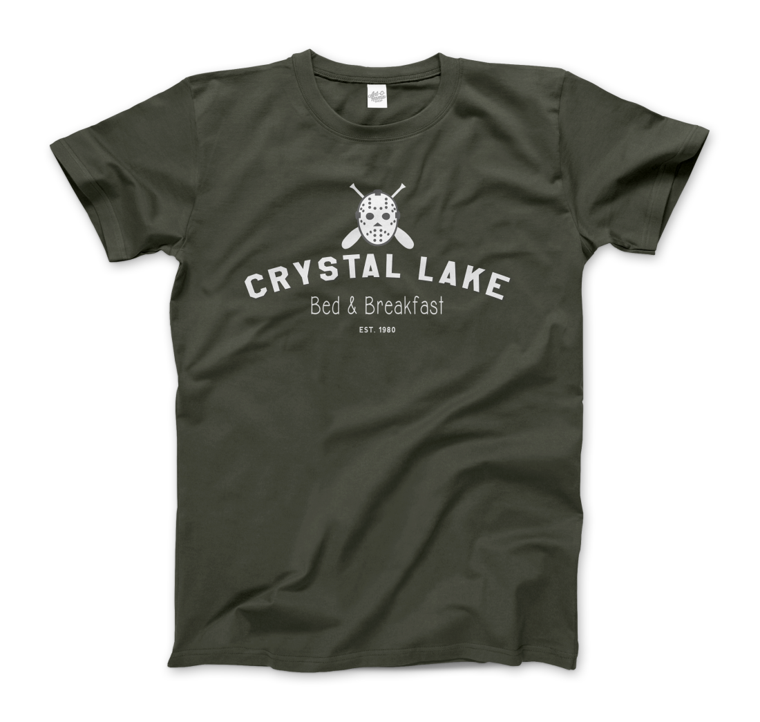 Crystal Lake, Bed & Breakfast Horror T-Shirt-7