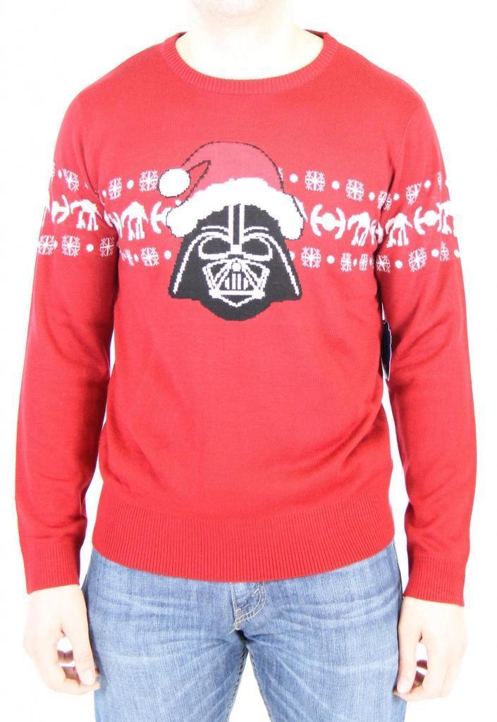 Darth Vader Santa Hat Ugly Christmas Sweater