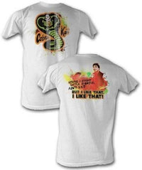 Distressed Cobra Kai Pushy Little Guy I Like That Adult T-Shirt