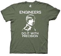 Engineers Do It With Precision Howard Military T-Shirt