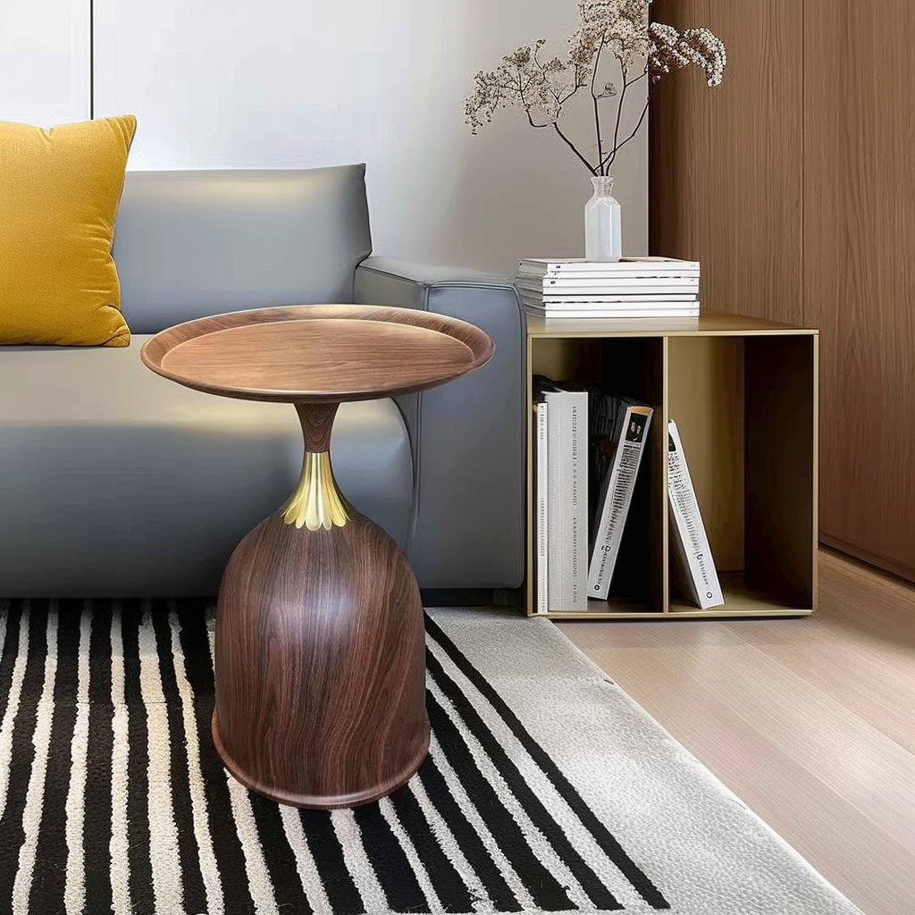 Wine barrel shape Side Table-4