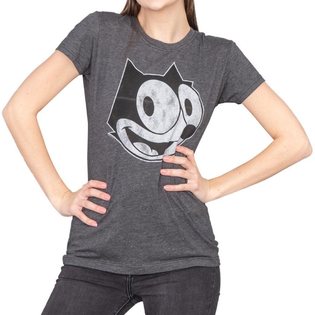 Felix the Cat Distressed Face T-shirt