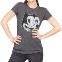 Felix the Cat Distressed Face T-shirt