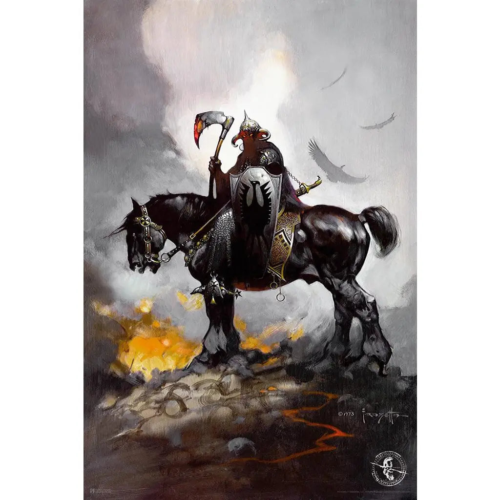 Death Dealer by Frank Frazetta Art Print Poster 24x36