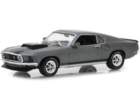 1969 Ford Mustang BOSS 429 Gray with Black Stripes 