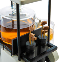 Golf Decanter Whiskey Decanter and Whiskey Glasses-2