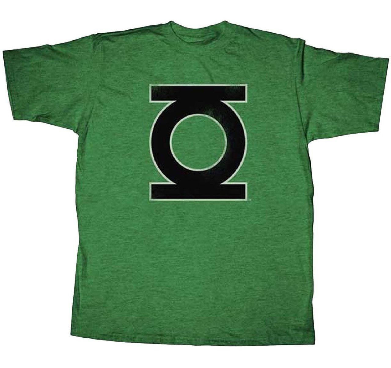 Green Lantern Classic Ring Heather Adult T-shirt