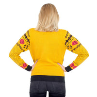 Guns N' Roses Hard Rock Band Text and Logo Ugly Christmas Xmas Sweater