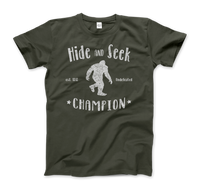Hide and Seek Champion - Bigfoot T-Shirt-5