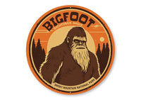 Bigfoot Sightings Sign, Custom Bigfoot Sign, Bigfoot Decor, Cryptid Decor, Smoky Mountain Decor, Bigfoot Gifts, Bigfoot Metal Sign