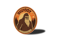 Bigfoot Sightings Sign, Custom Bigfoot Sign, Bigfoot Decor, Cryptid Decor, Smoky Mountain Decor, Bigfoot Gifts, Bigfoot Metal Sign