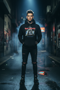 Iron Maiden Aces High Hoodie Lifestyle