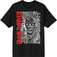 Iron Maiden Eponymous Face Red Logo []