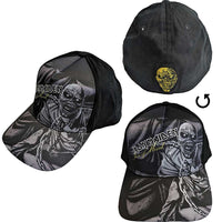Iron Maiden Piece Of Mind Greyscale [Hat]