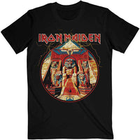 Iron Maiden Powerslave Lightning Circle [T-Shirt]