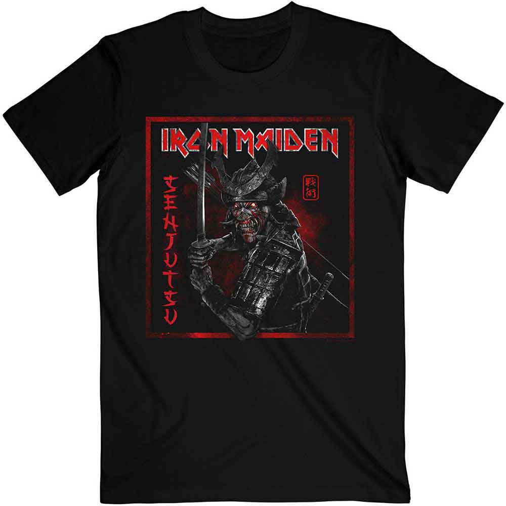 Iron Maiden Senjutsu Cover Distressed Red []