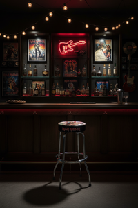 Iron Maiden Trooper Bar Stool Lifestyle