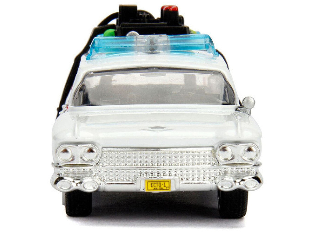 Cadillac Ambulance Ecto-1 from "Ghostbusters" Movie "Hollywood Rides" Series 1/32 Diecast Model Car by Jada-3