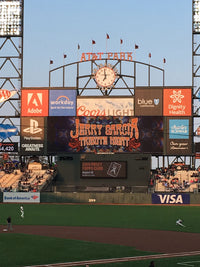 SF Giants 2018 Jerry Garcia Night Limited Edition and Numbered Collectible Mini Guitar