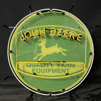 John Deere Quality Farm Equipment Neon Signs