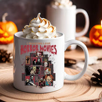 I Freaking Love Horror Movies -  Halloween Coffee Mug