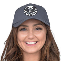 Marvel Shield Cosplay Carol Danvers Captain Adjustable Snapback Baseball Cap Hat