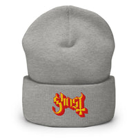 Ghost Embroidered Beanie [Hat]