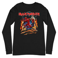 MerchMoment Iron Maiden - Devil Battle Long Sleeve T-Shirt [Apparel]