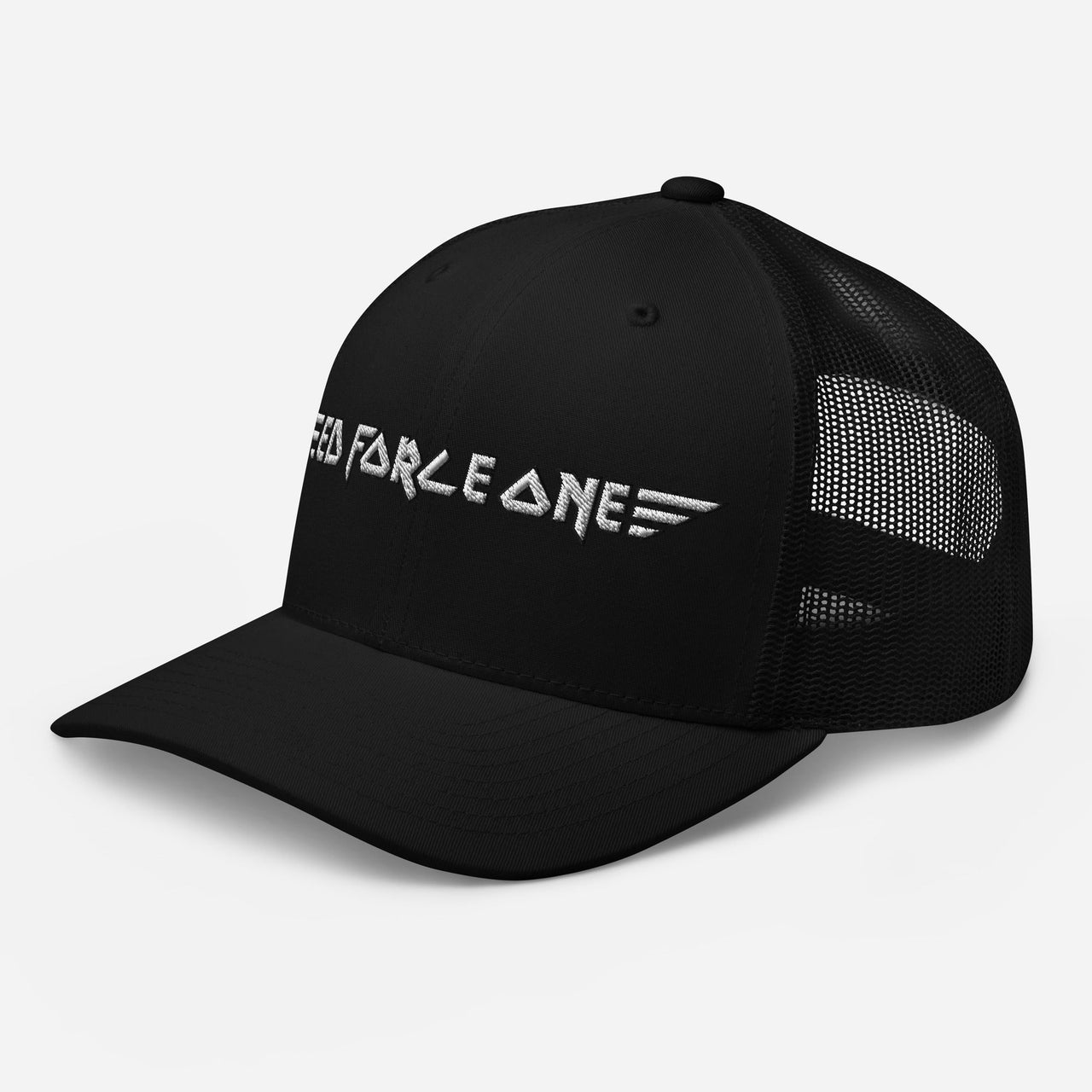 Iron Maiden Ed Force One Embroidered Trucker Hat [Apparel]