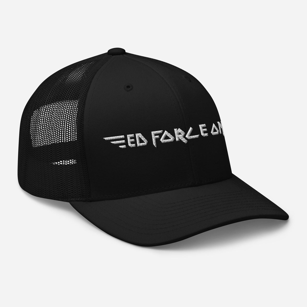 Iron Maiden Ed Force One Embroidered Trucker Hat [Apparel]