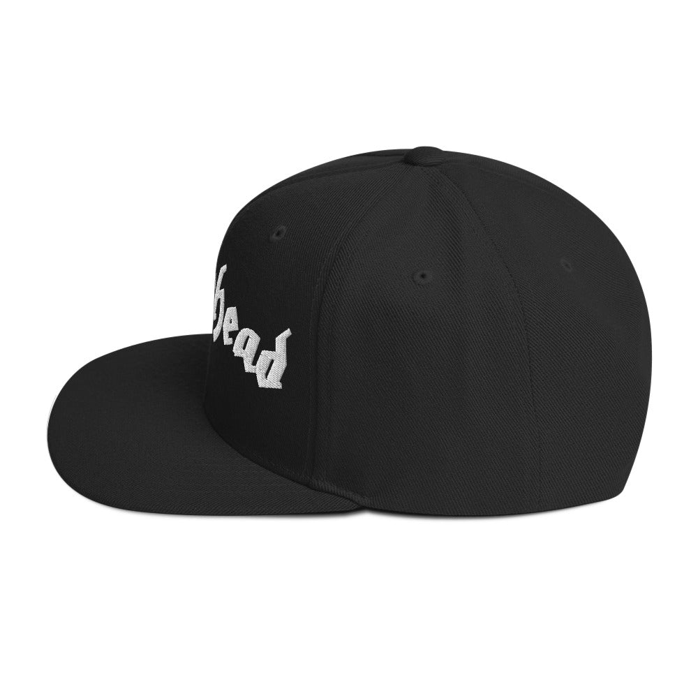Motorhead Arched Logo Embroidered Snapback Hat [Apparel]