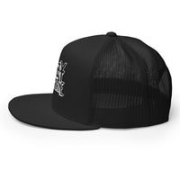 Ozzy Osborne White Logo Embroidered Trucker Hat [Apparel]