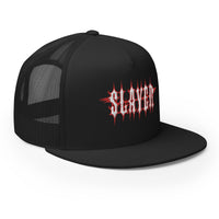 Slayer Electric Logo Embroidered Trucker Hat [Apparel]