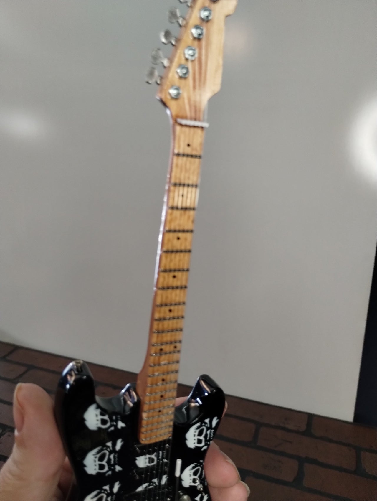 MICHAEL WILTON (Queensryche) ESP Signature Skulls 1:4 Replica Guitar~Axe Heaven~
