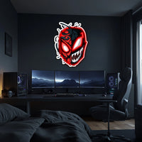 UV Printed Spider-Man Venom Neon Wall Art- LV0094
