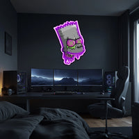 UV Printed Simpsons Neon Wall Art- LV0118