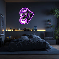 UV Printed Venom  Neon Wall Art- LV0087