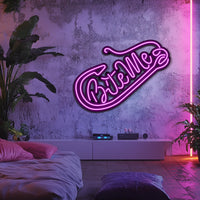 Bite Me Metal Neon Wall Art- LN0230
