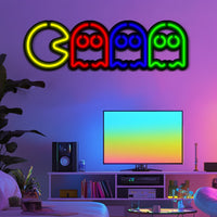 Pac-Man Metal Neon Wall Art- LN0119