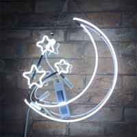 Moon and Stars Neon Light Sign